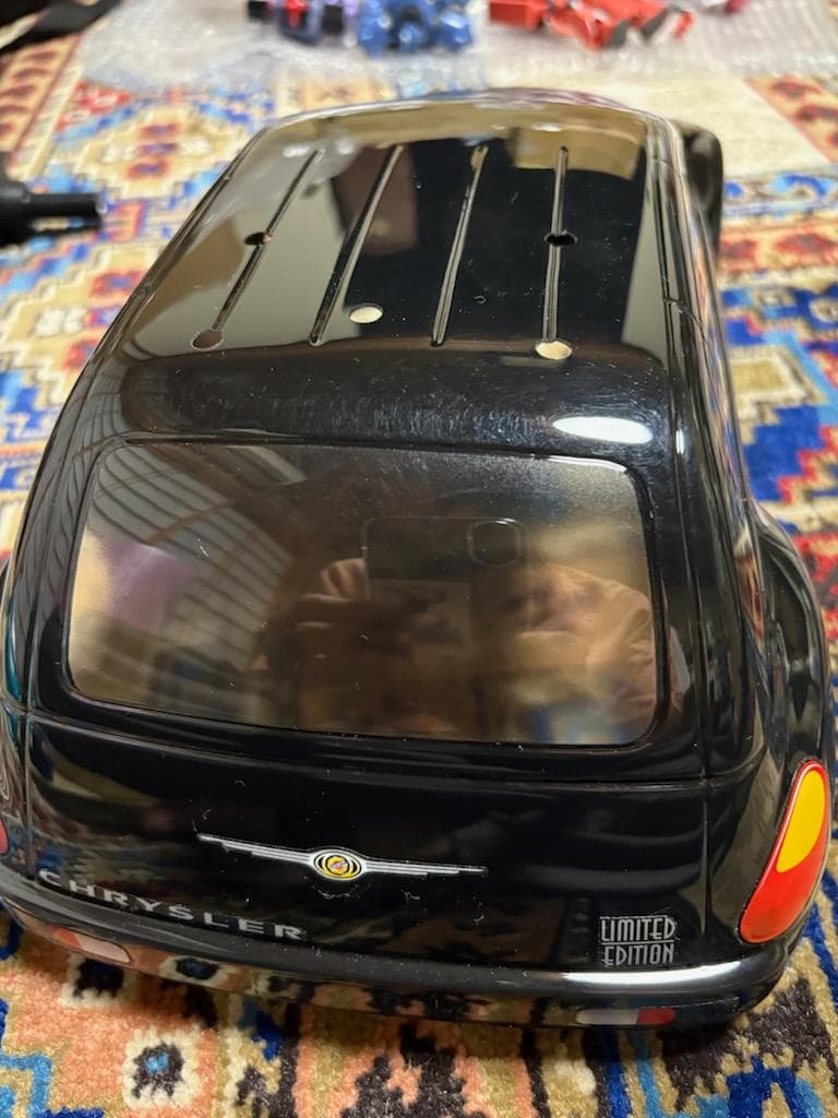 プロライン 1/10 RC用 PTクルーザー 塗装済みボディ メタルブラック