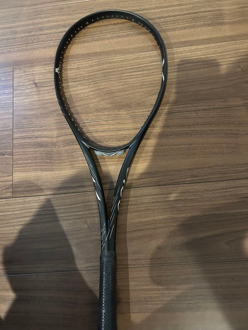 値下げ　ディオスプロエックス　限定色ソフトテニスラケット 黒