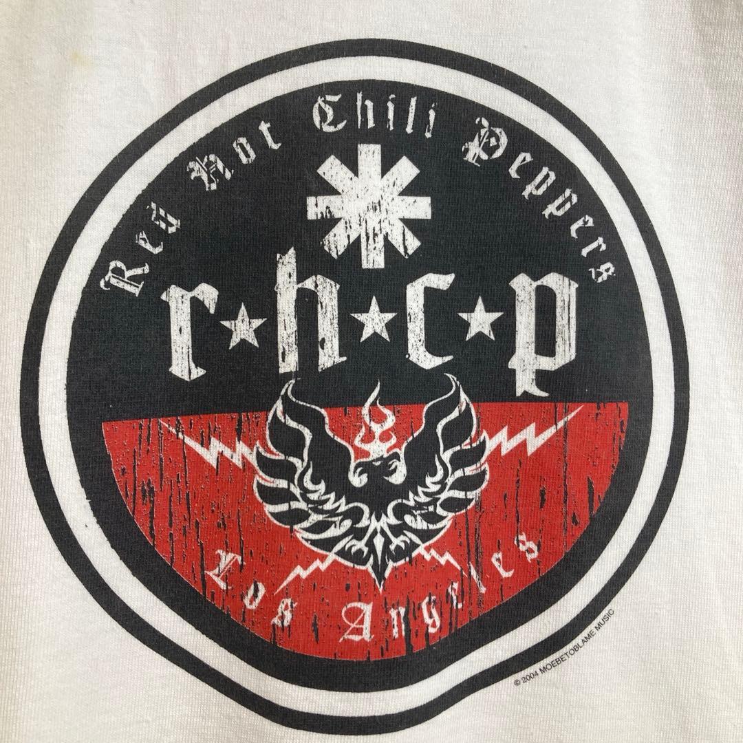 レッチリ 半袖 白 リンガーT バンドT ビンテージ 00s