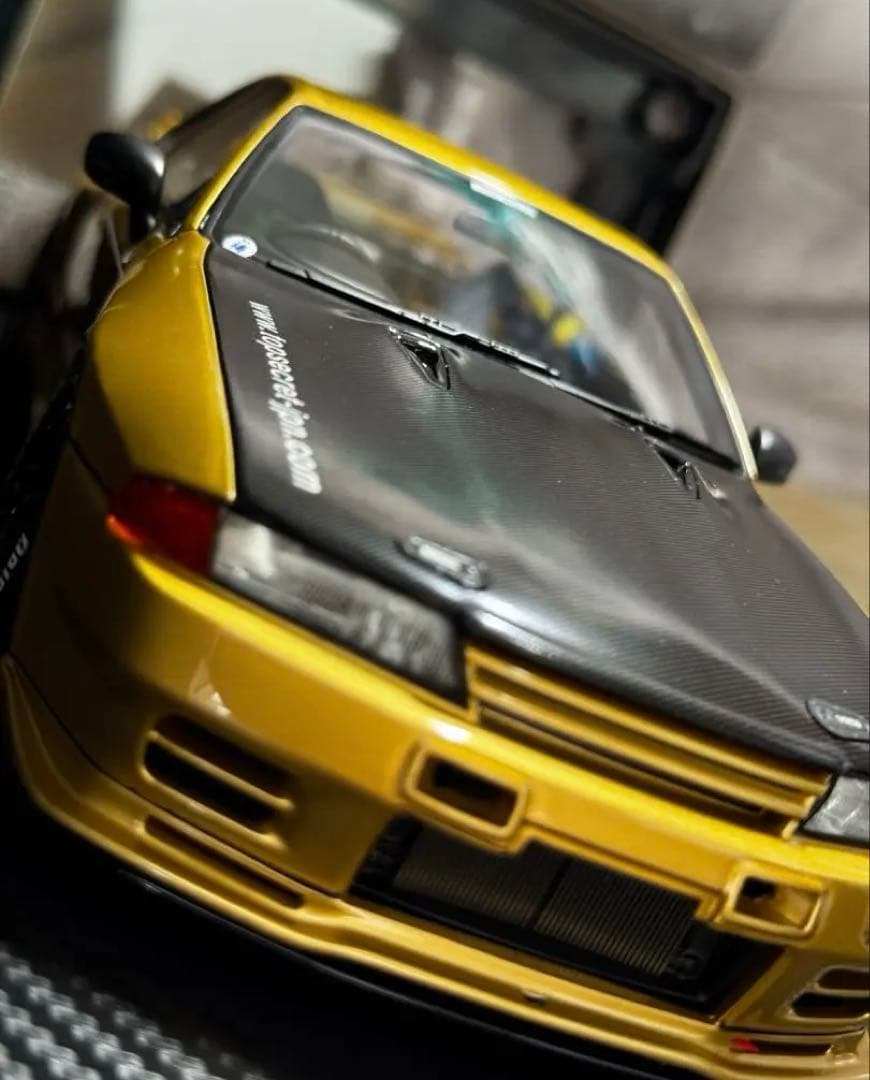 絶版希少 TOP SECRET GT-R (VR32) Gold