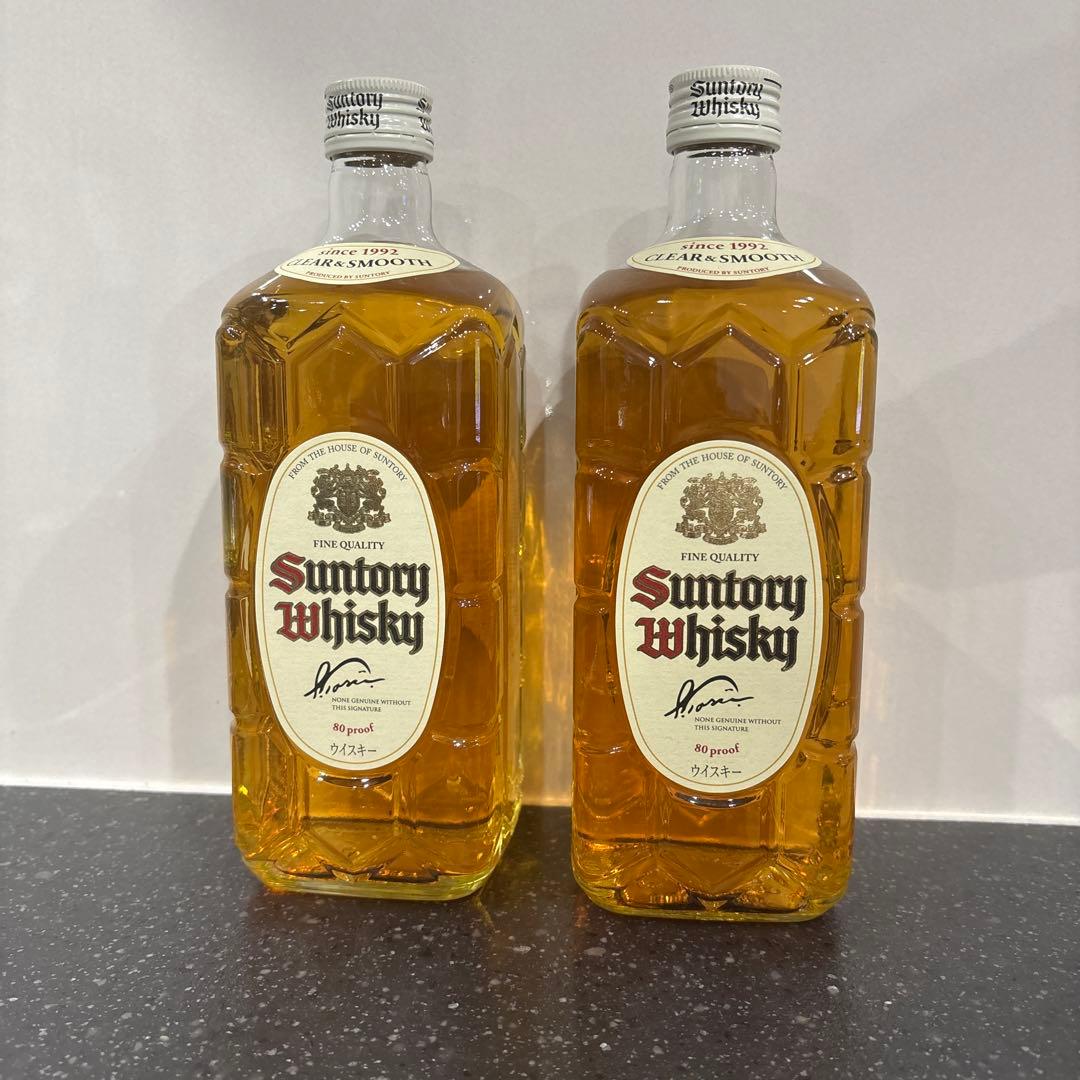 サントリーウイスキー クリア&スムーズ 2本セット 白角