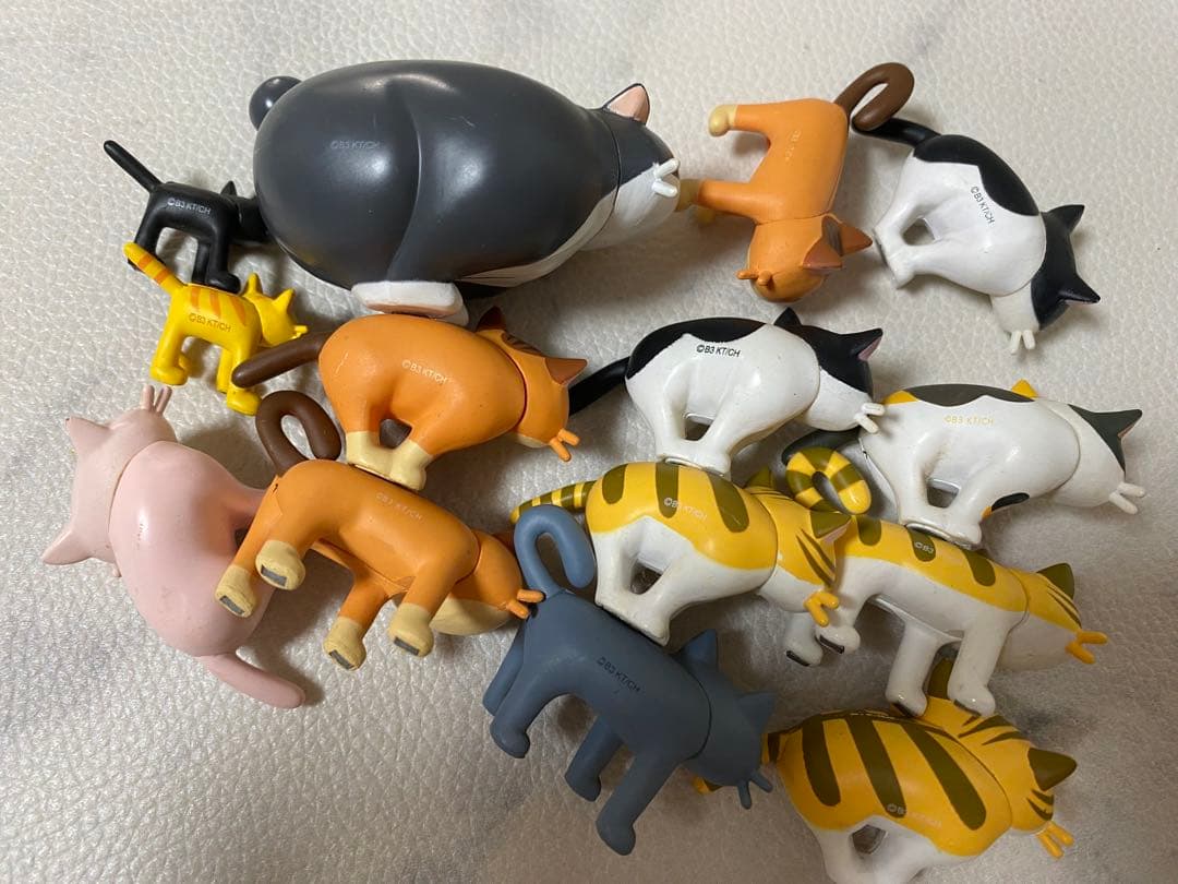 【中古】つみネコ マグネット マスコット 14個 まとめ売り