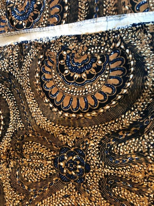 お値下げします！　藍染め　オールドバティック　チャップ(8246)