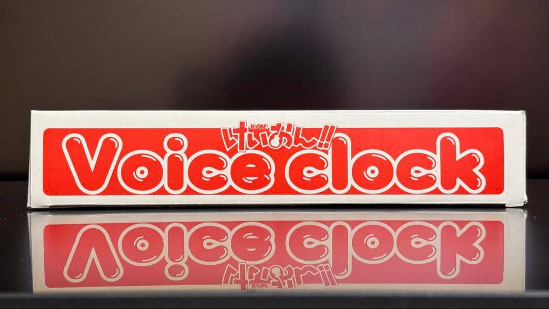 [未使用] けいおん！ Voice clock 壁掛け音声時計 京アニ公式グッズ