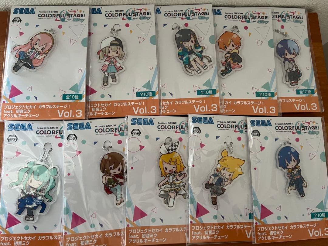 プロジェクトセカイ　アクリルキーチェーン　Vivid BAD SQUAD