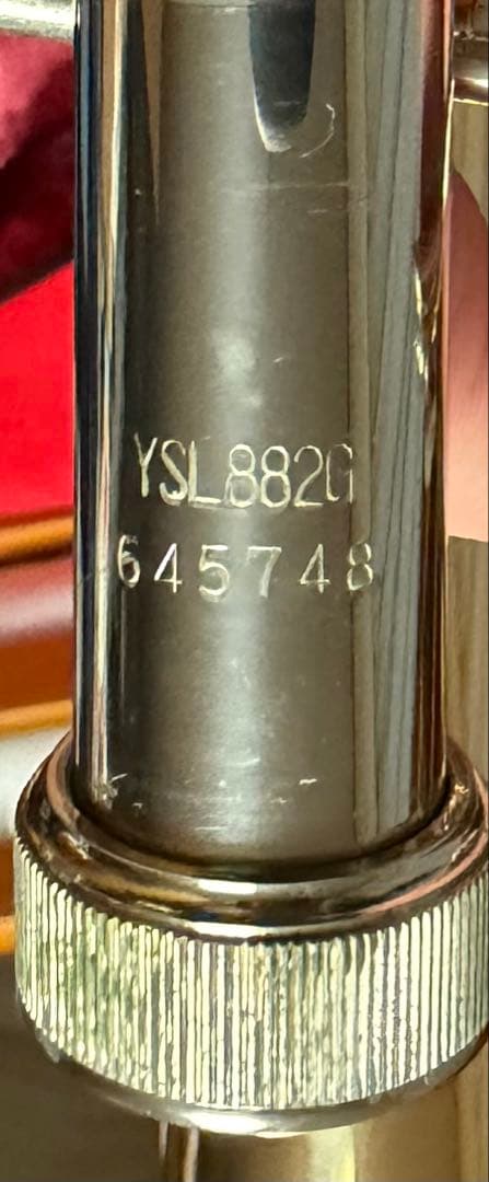 YAMAHA YSL-882G Xeno テナーバストロンボーン　ケース付き