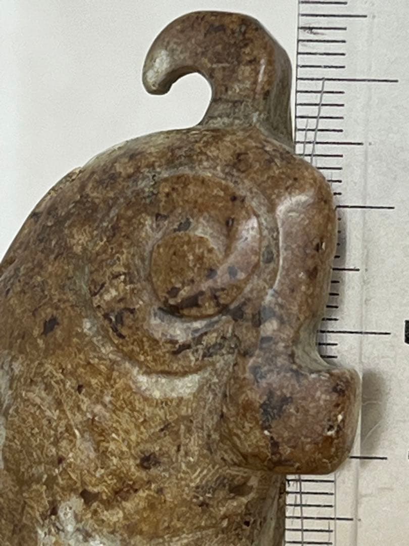 中国漢獣形古玉•翡翠発掘品　古美術品　唐物骨董アンティーク江戸コレクション　青磁