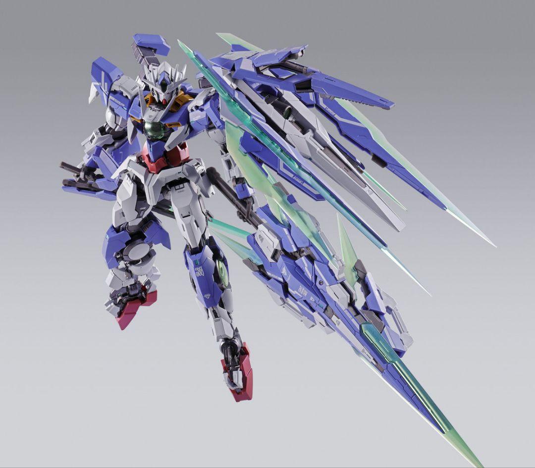 メタルビルド。ダブルオークアンタ.フルセイバー。