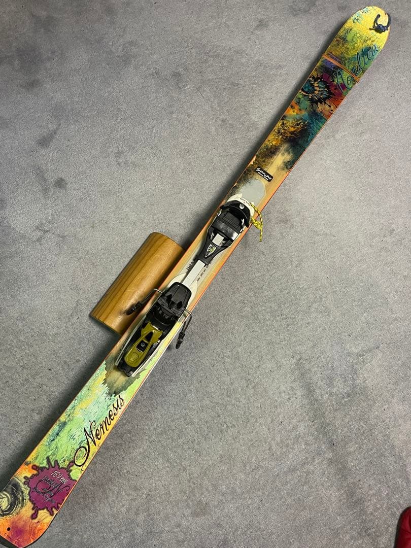 バックカントリースキーNordica 169cm,98cm、DIA MIR