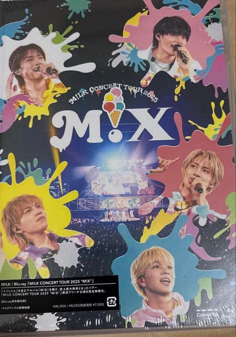 アイドル M!LK M!X DVD