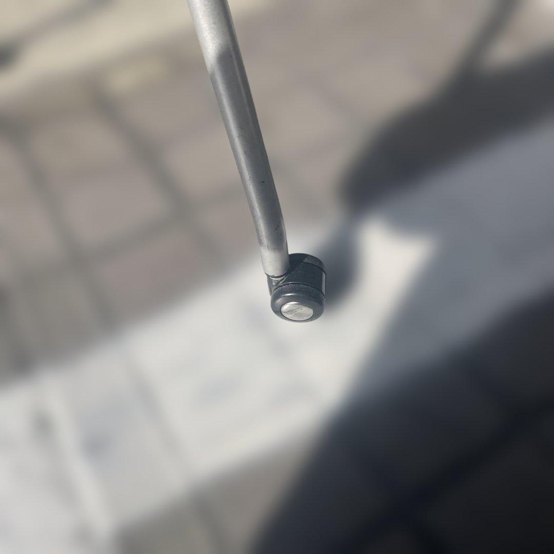 ホワイト長方形テーブルと椅子セット