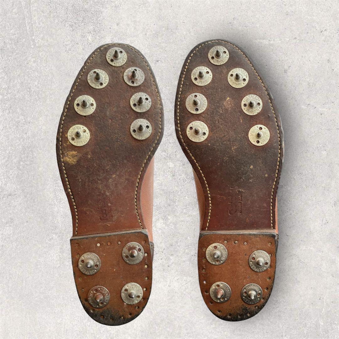 【最高峰】フットジョイ クラシックス ゴルフシューズ 7 1/2 EE メタル