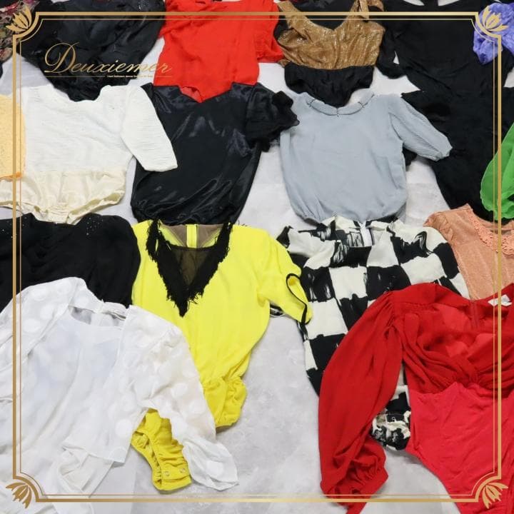 【美品 社交ダンス 衣装 レッスン着 30点 以上セット】ブラウス トップス