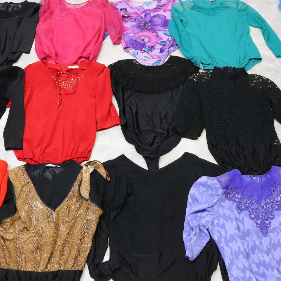 【美品 社交ダンス 衣装 レッスン着 30点 以上セット】ブラウス トップス