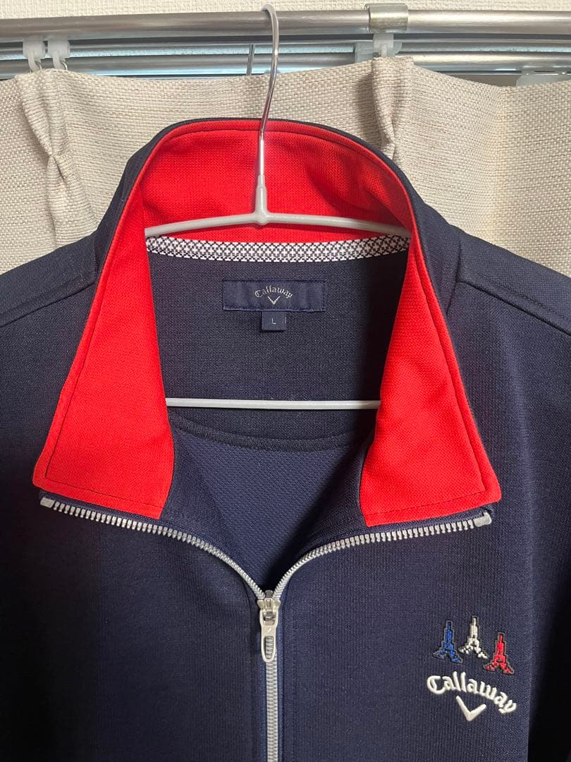 Callaway Mercedes-Benz コラボジャケット L ネイビー