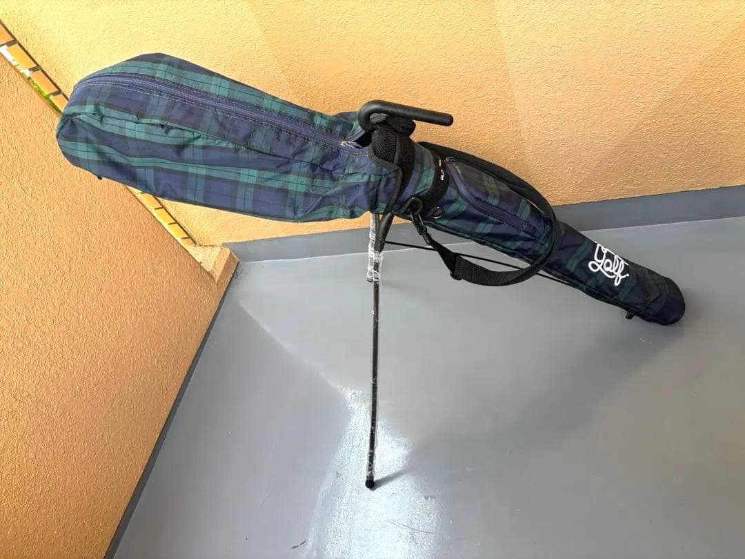 Beams Golf チェック柄　スタンドバッグ　クラブケース　ビームスゴルフ
