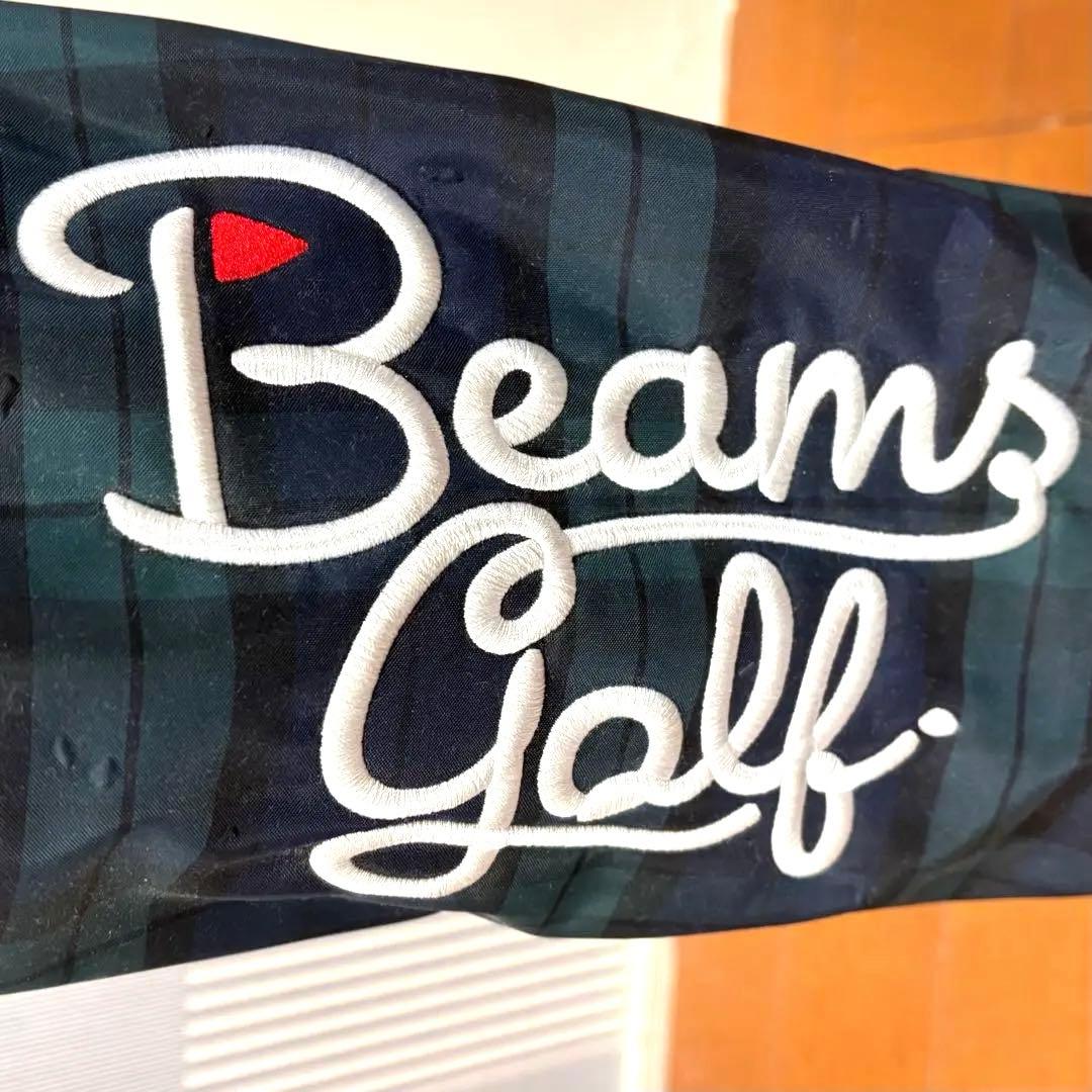 Beams Golf チェック柄　スタンドバッグ　クラブケース　ビームスゴルフ