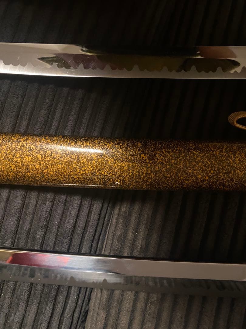 日本刀 模造刀 2本セット 金色