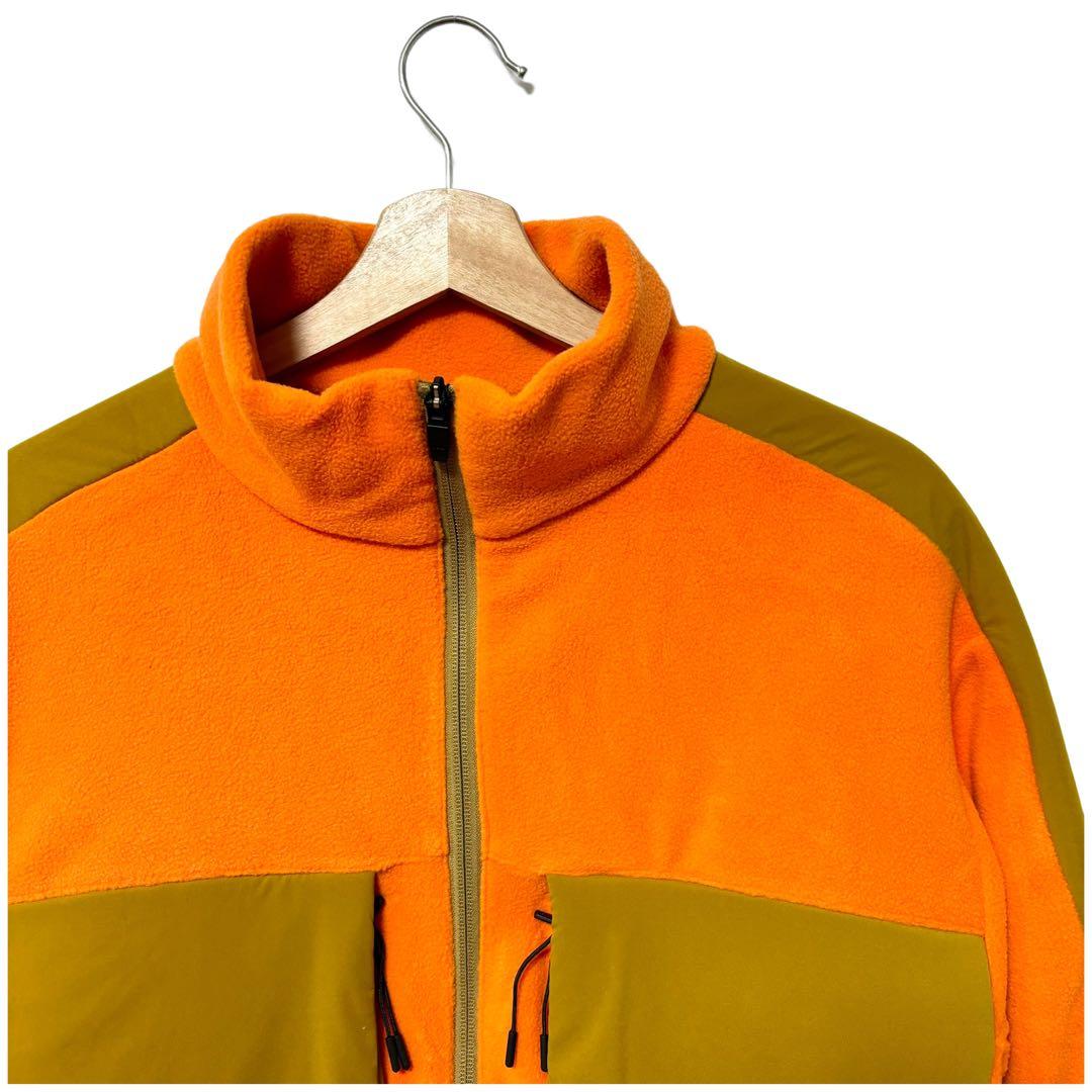 新品 ラッセルノ ゴルフ マイクロ フリース ブルゾン オレンジ XL 6