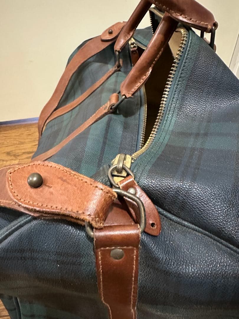 Ralph Lauren ボストンバッグ チェック柄
