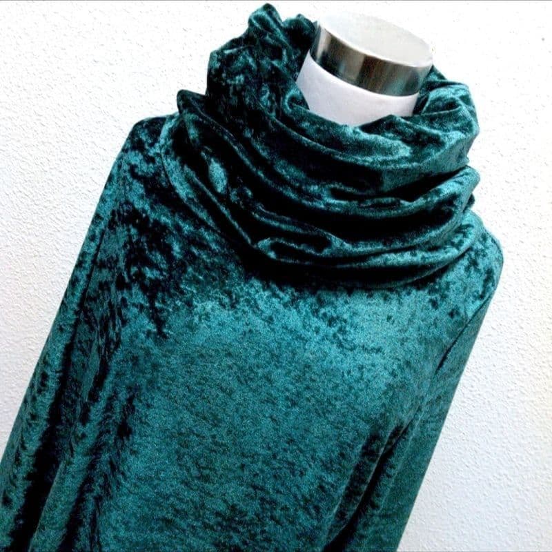 hideコス コスプレ衣装 限界破裂 ダリア 緑ベロアワンピース 85cm 新品