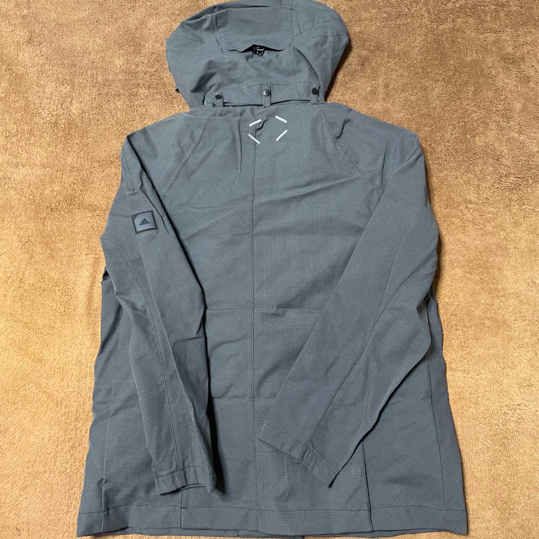 adidasゴルフ　デタッチャブル長袖フルジップハーフコート