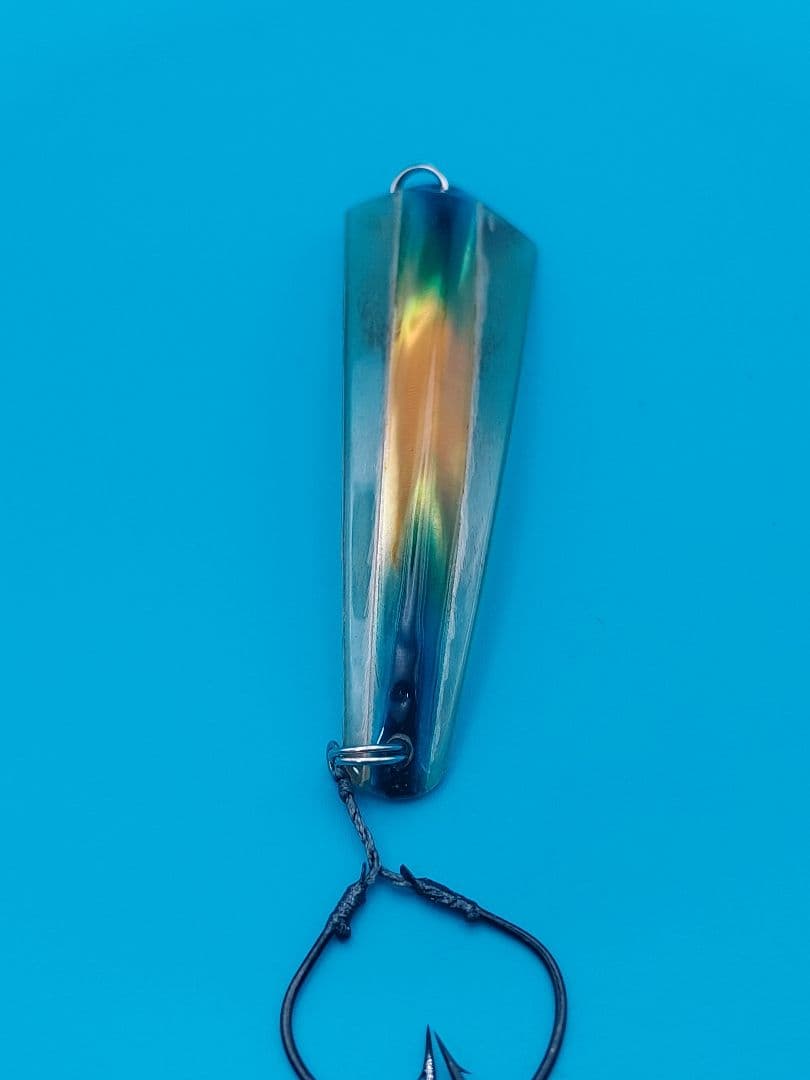 三山工房オリジナルハンドメイドルアー VFウイング極み 牛角+夜光貝