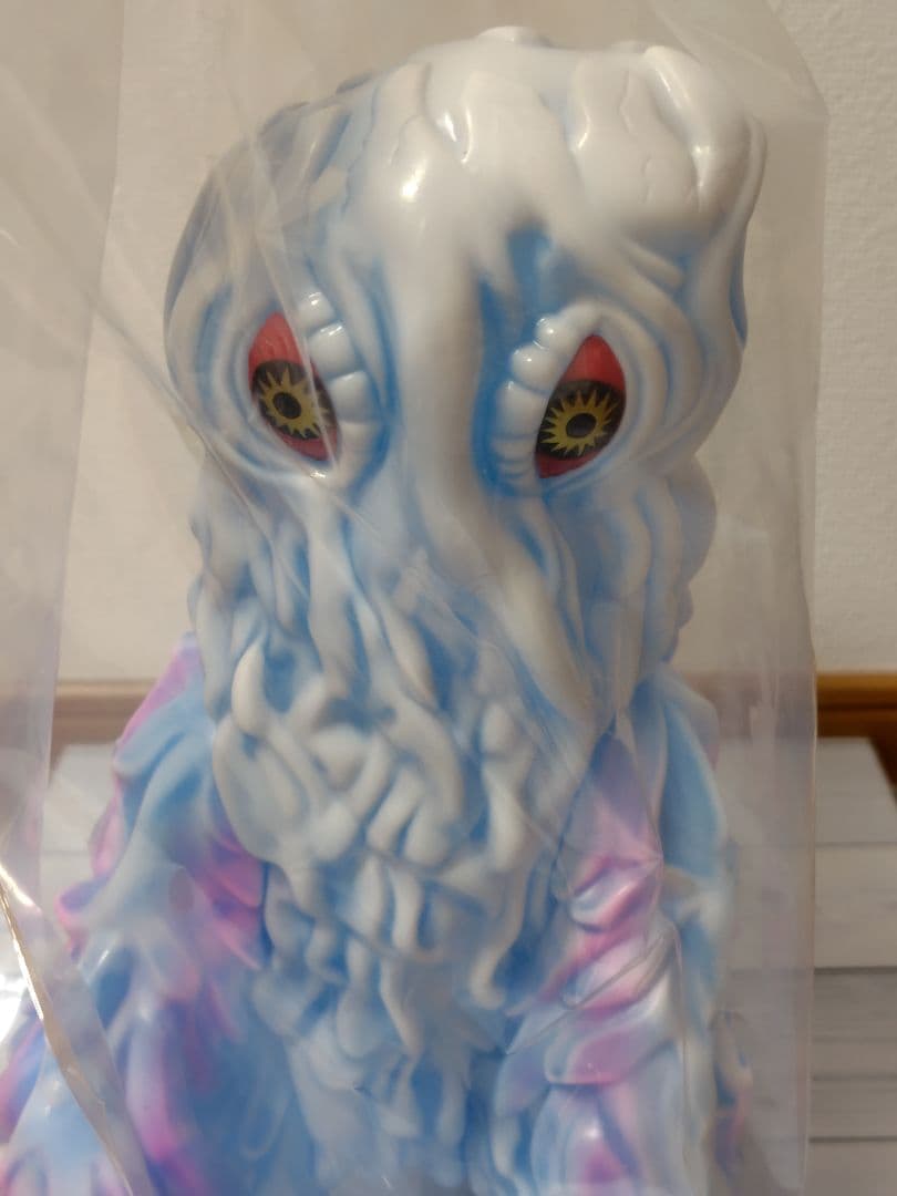 マルサン　ヘドラ450　氷結マーブル成型ver.　ソフビ