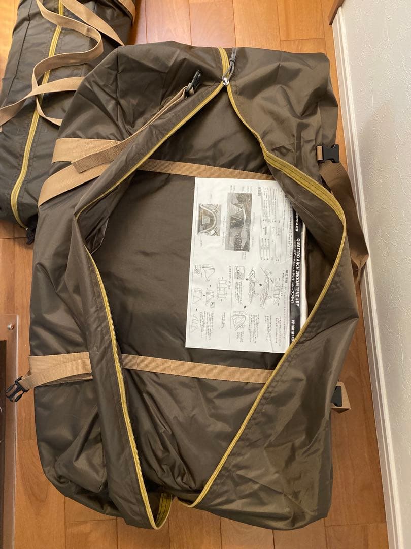 【新品未使用】ビジョンピークス クワトロアーチ2ルームテント