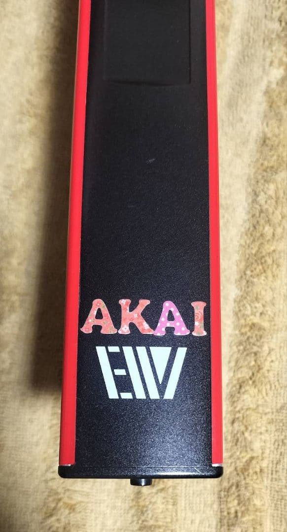 ★値下げしました★AKAI EWI4000s　宮崎さん音源内蔵　自作カラーレッド