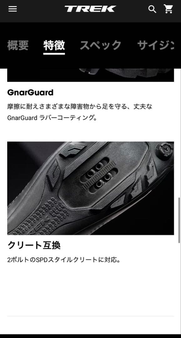 Trek Forayマウンテンバイクシューズ　42サイズ(27cm)