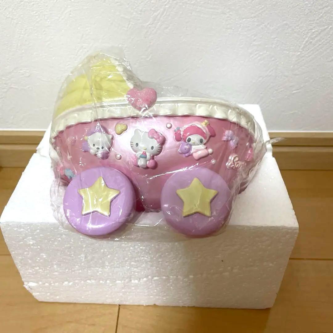 新品　未使用　レア　ベビーシリーズ　陶器　ベビーカー　置物　フィギュア