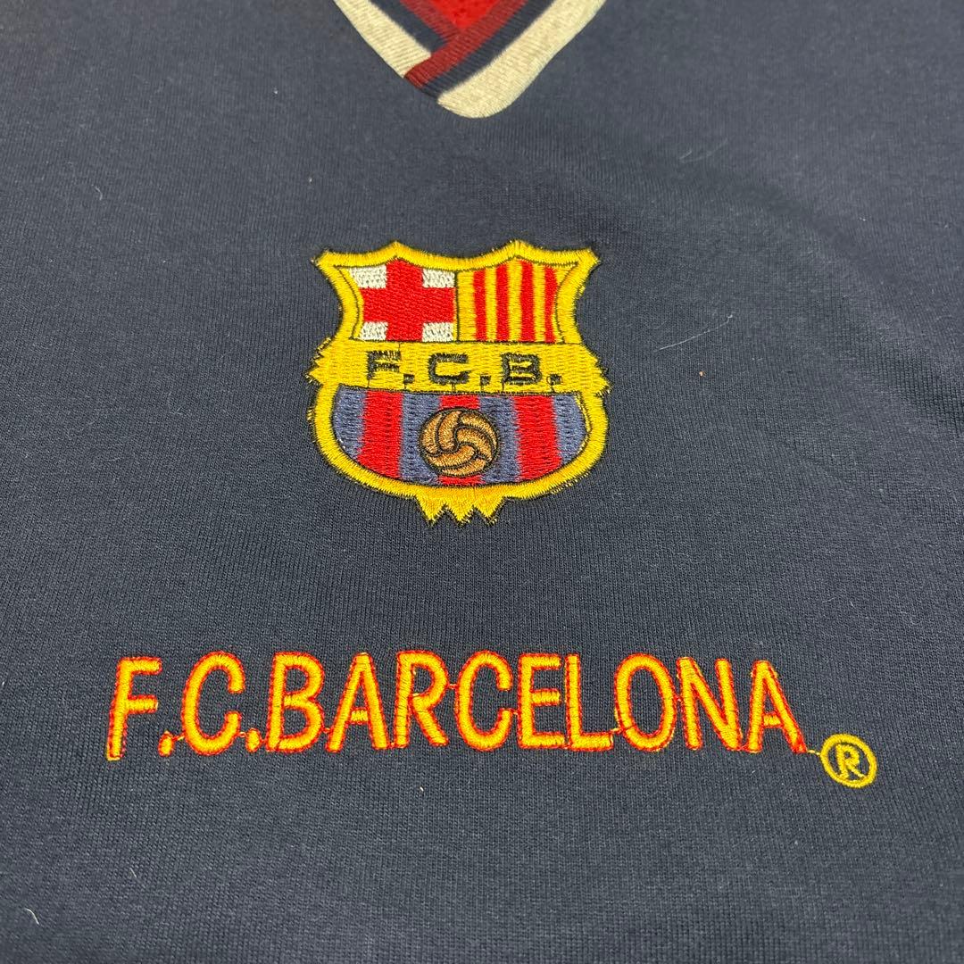 【サッカー古着】FC BARCELONA バルセロナ スウェット バルサ 90s