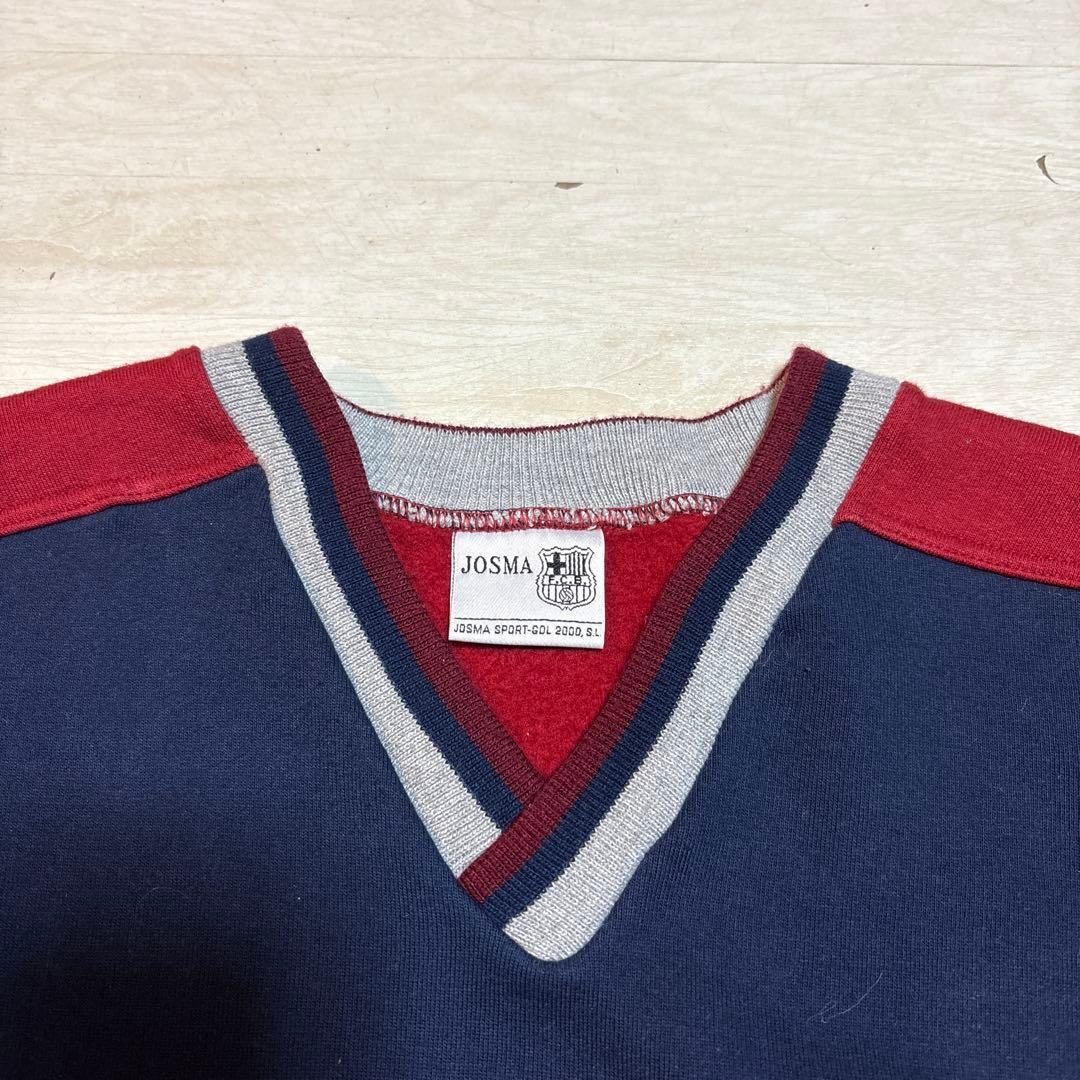 【サッカー古着】FC BARCELONA バルセロナ スウェット バルサ 90s