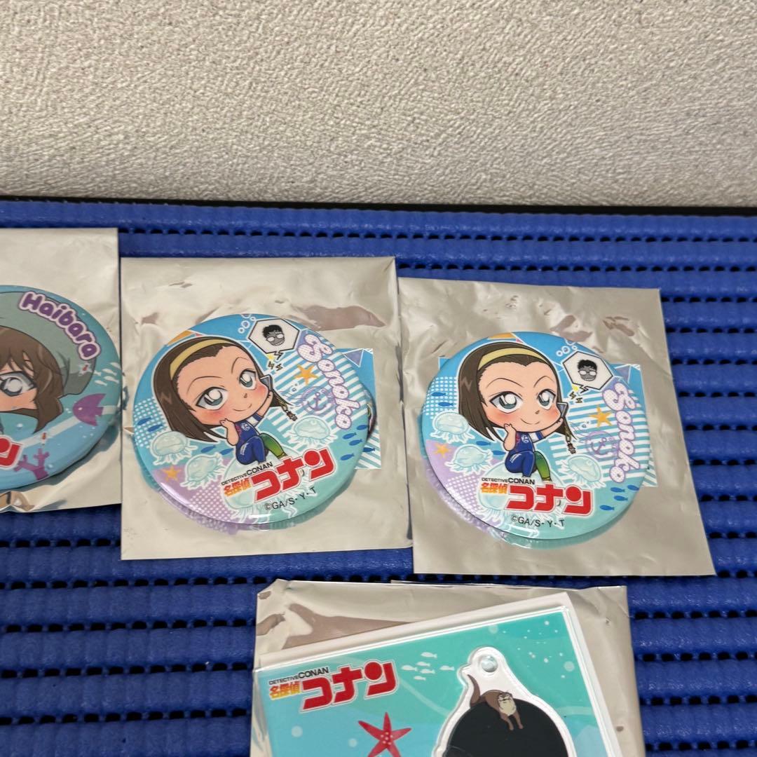 名探偵コナン サンシャインシティ 缶バッジ アクリルスタンド セット #