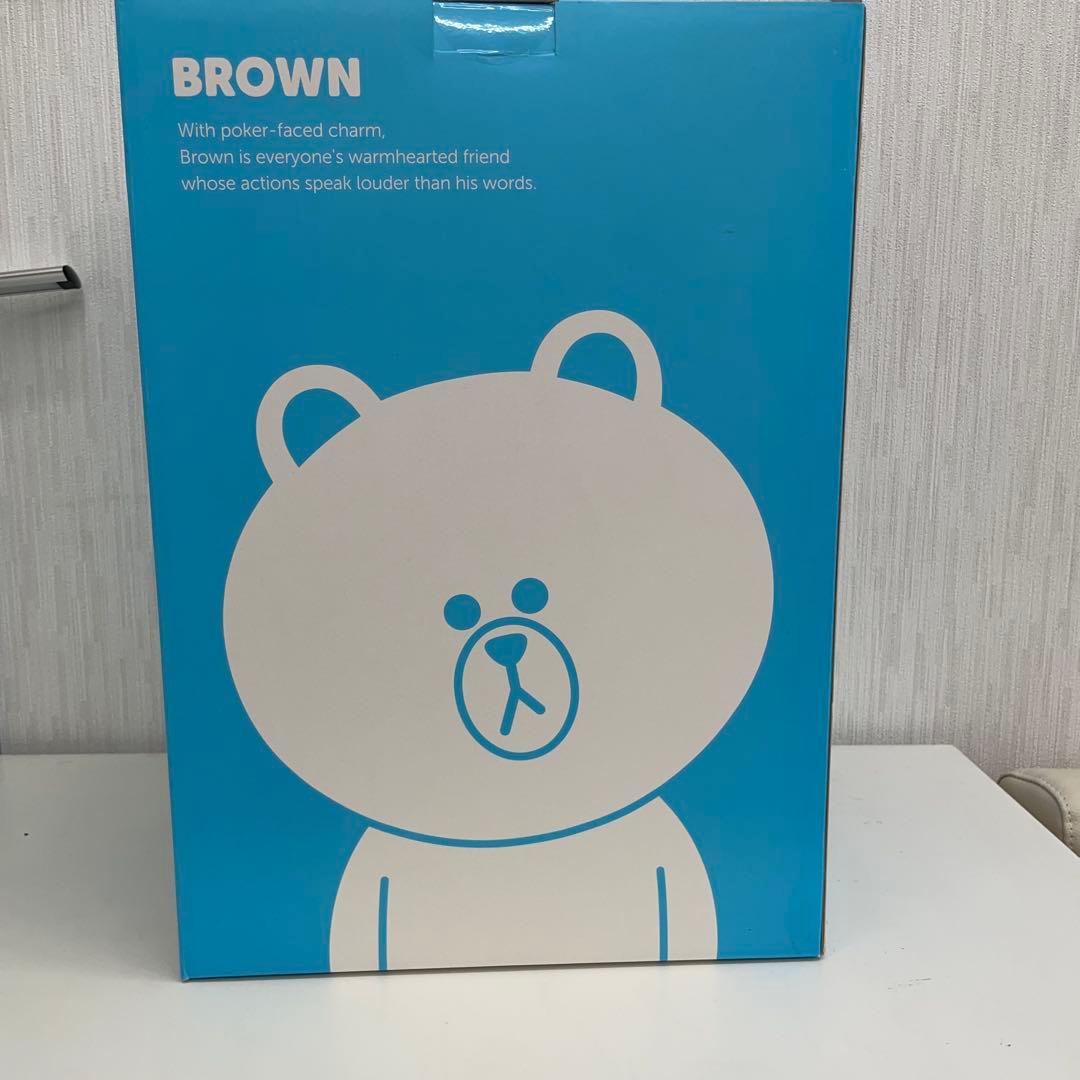 ブラウン　ぬいぐるみ　LINE
