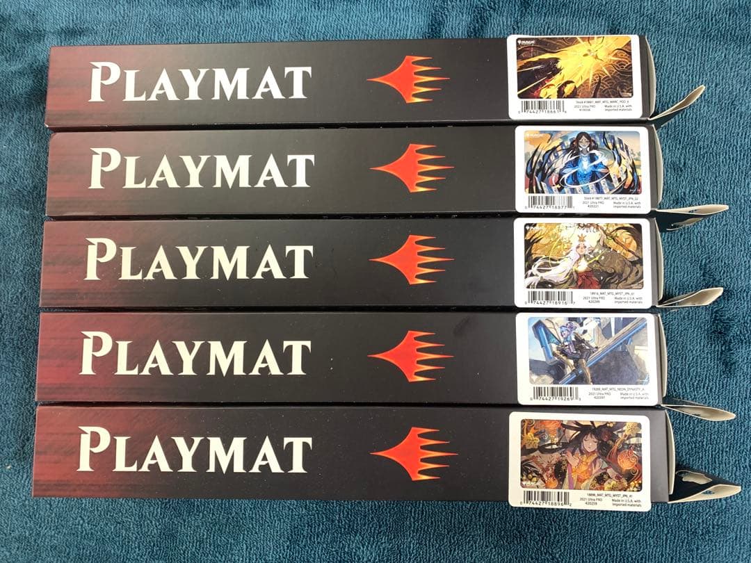 MTG ウルトラプロ プレイマット　5本セット