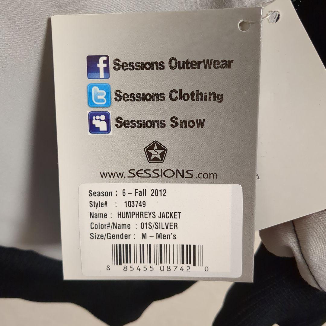 新品・未使用・タグ付・セッションズスノボウェア