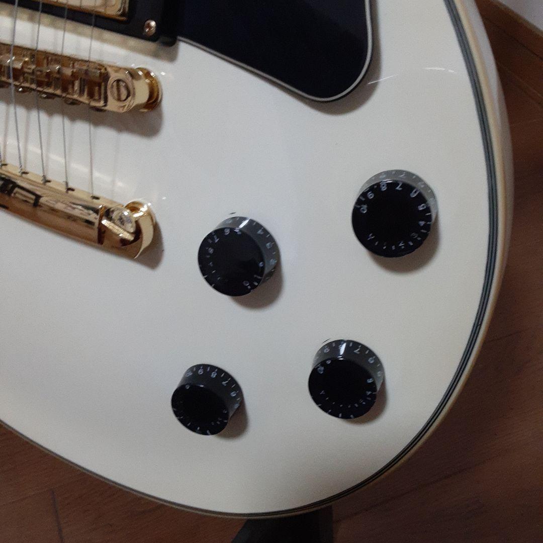 BUSKER'S BLC300ホワイトレスポールタイプエレキギター