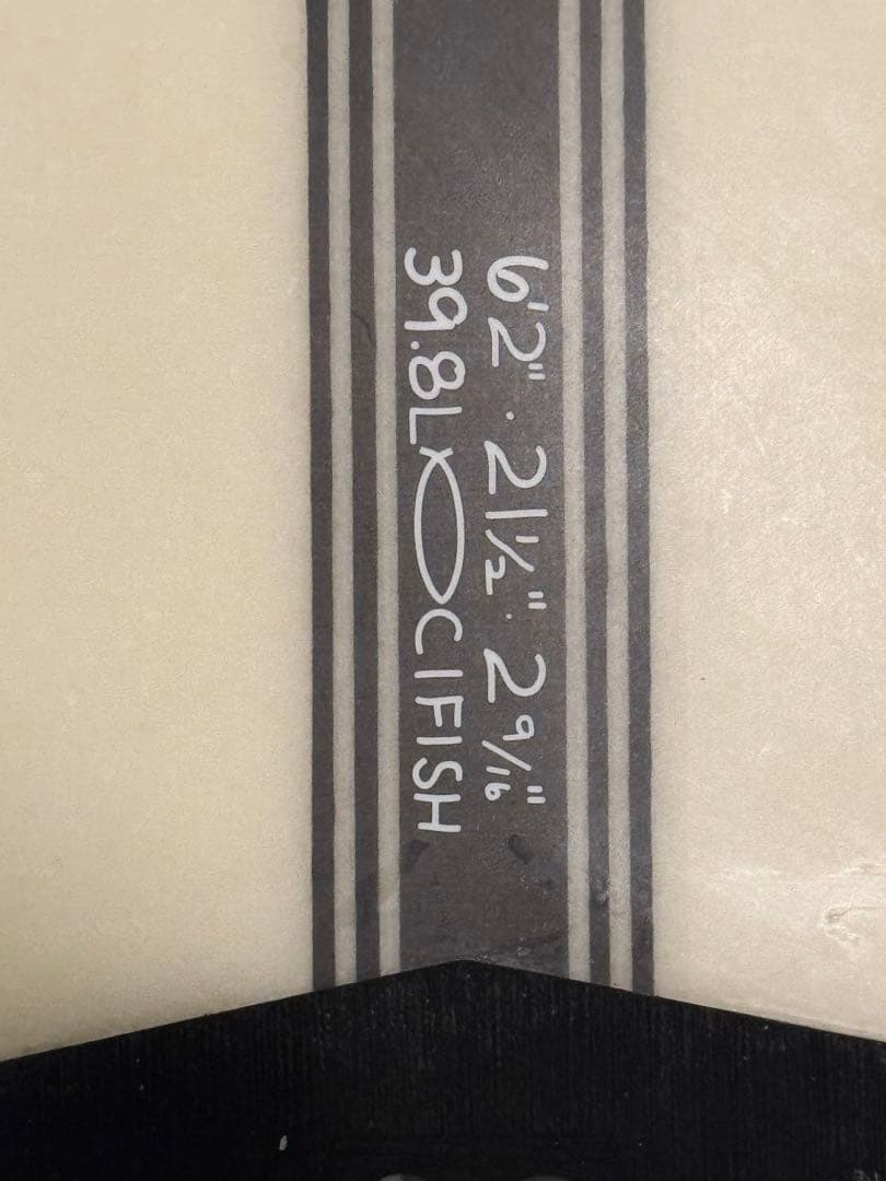 CI FISH Ciフィッシュ　6‘2“　 スパインテック　[手渡し限定]