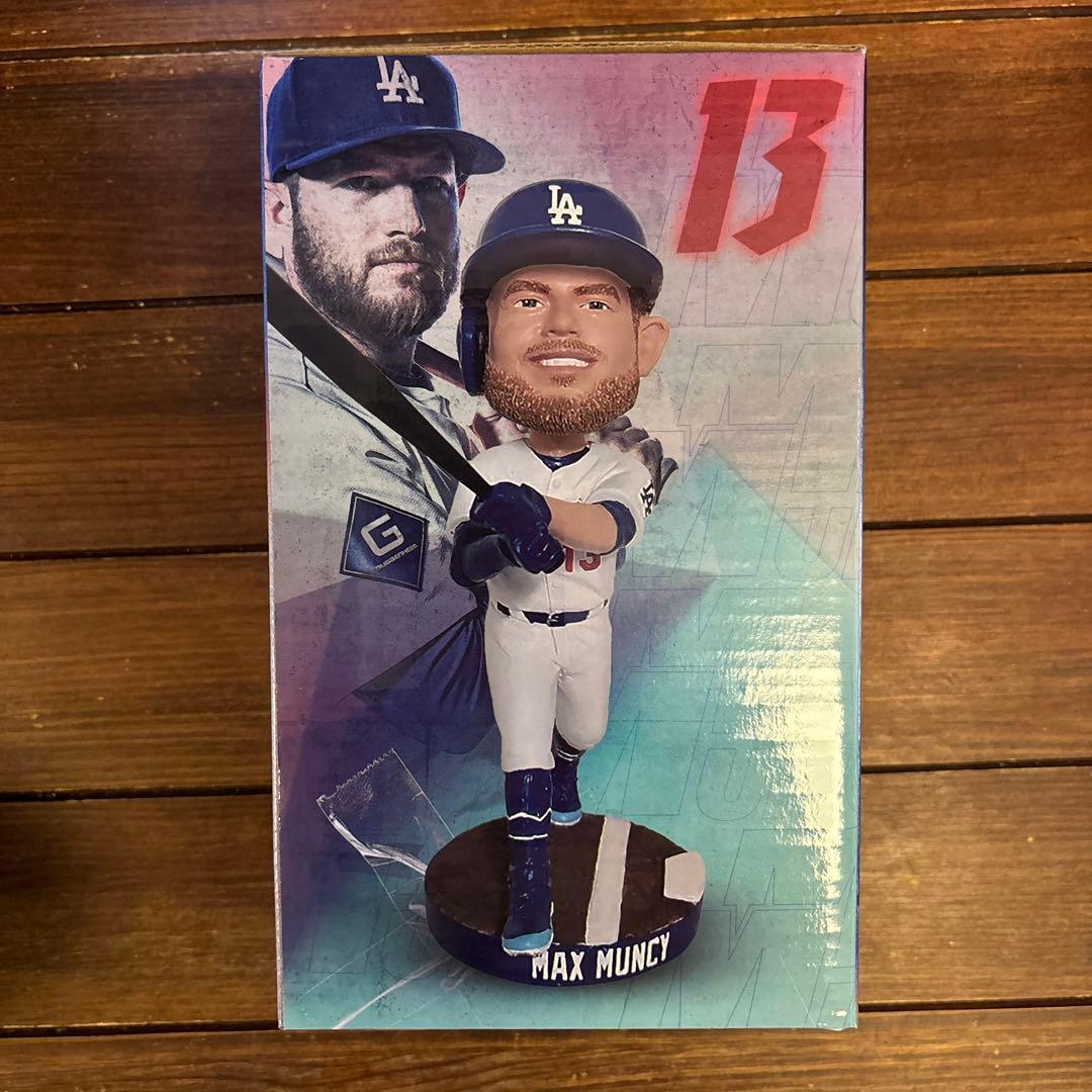 【ドジャース】マックス・マンシー ボブルヘッド フィギュア