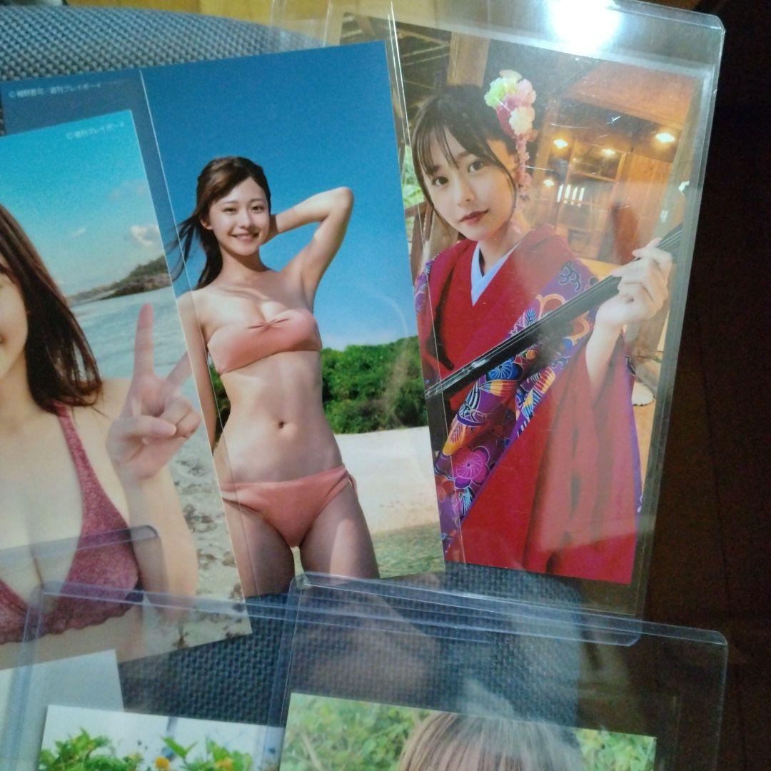 浅倉唯(椛島光)週刊プレイボーイ　オンラインサイン会特典　2L生写真 8枚セット