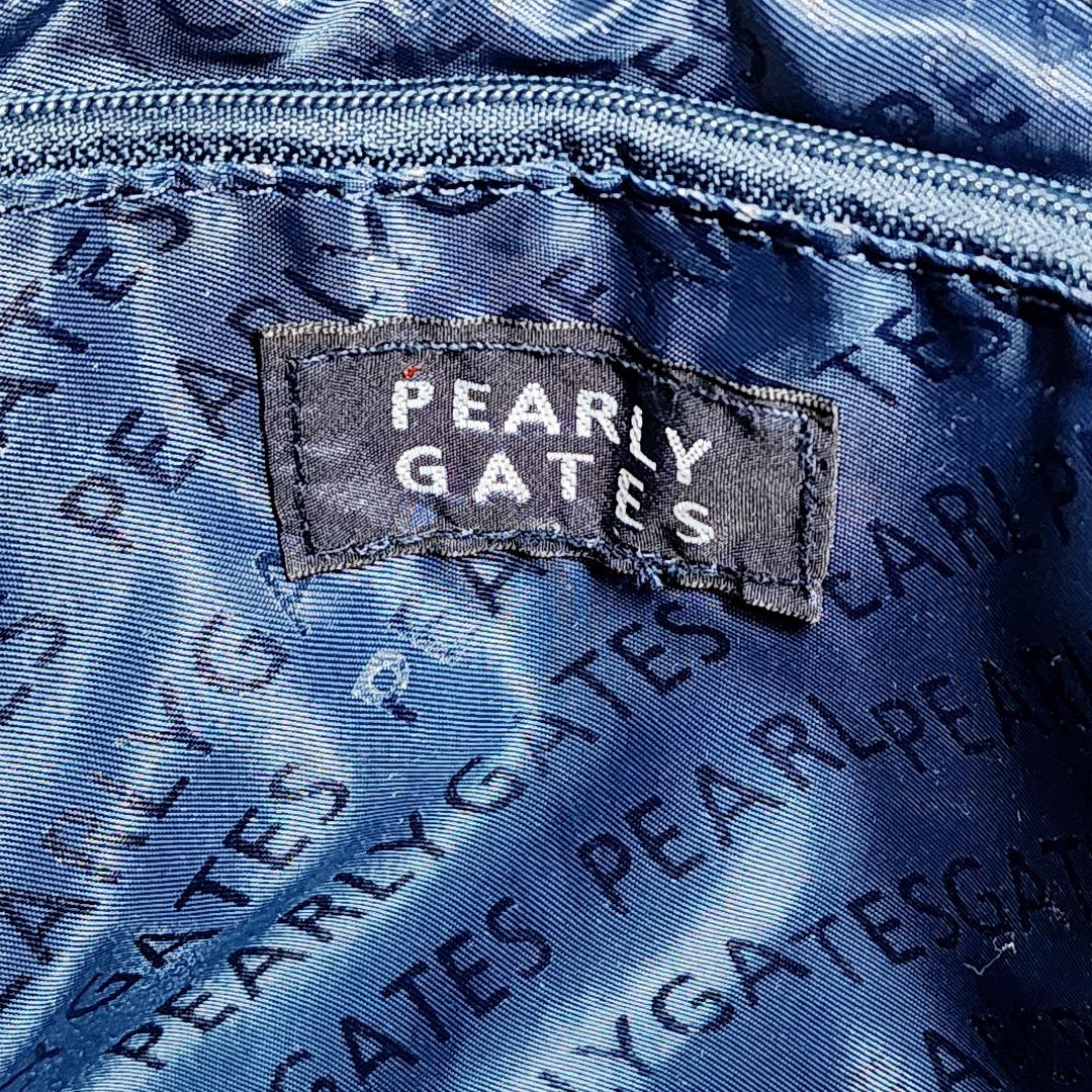 【美品】パーリーゲイツ Mickey Mouseコラボ アップリケ カートバッグ