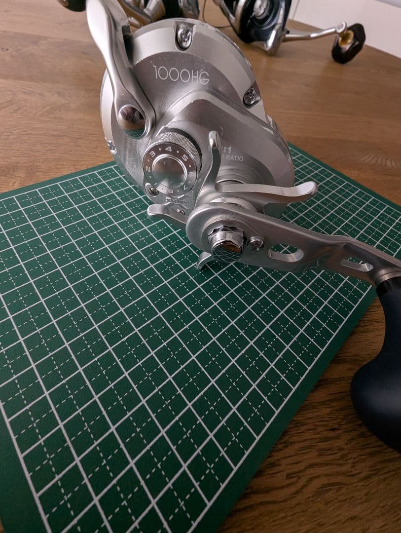 最安値　機関良好　シマノ オシアジガー 1000HG　ゴリシャリなしPEサービス