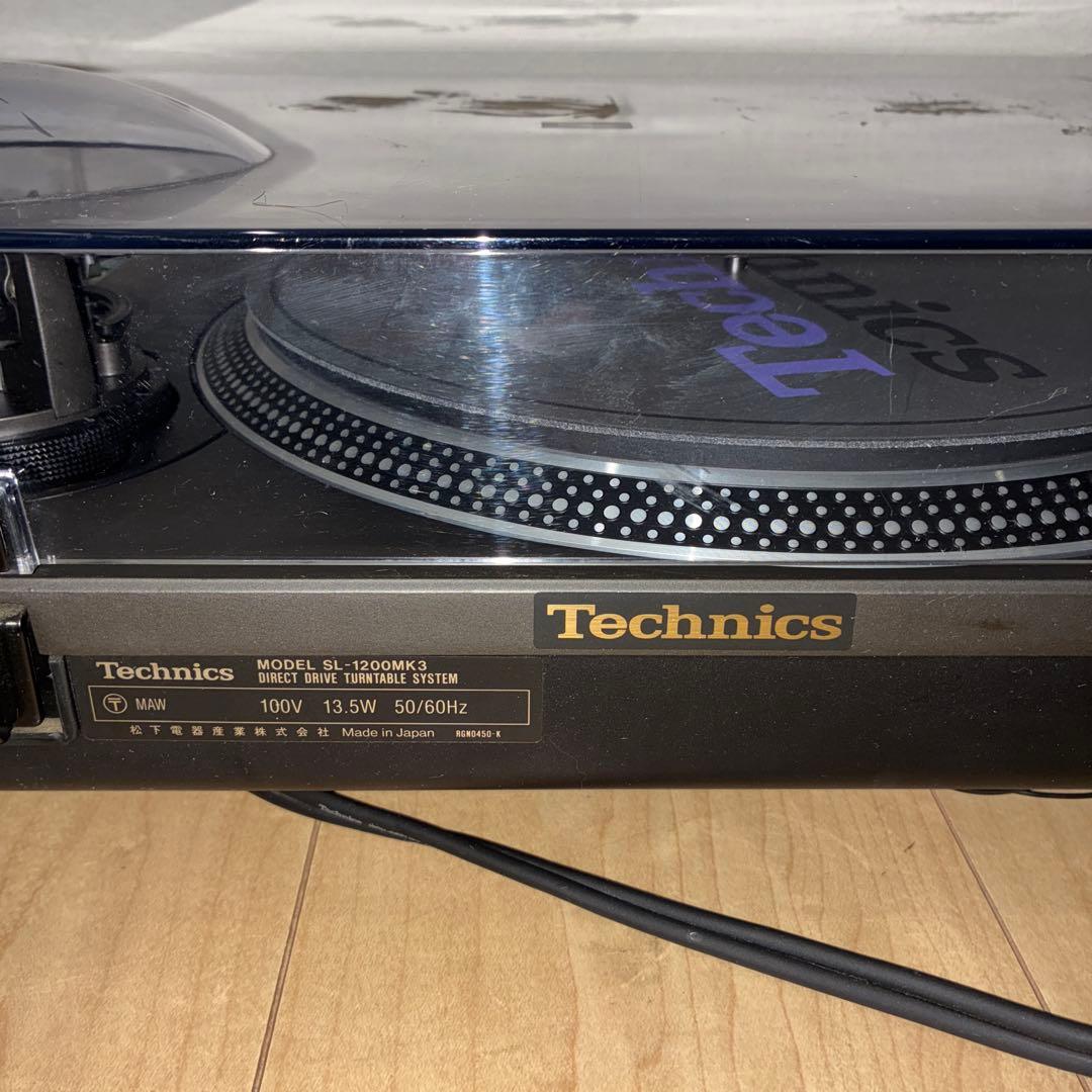 Technics SL-1200MK3 ターンテーブル（ジャンク）