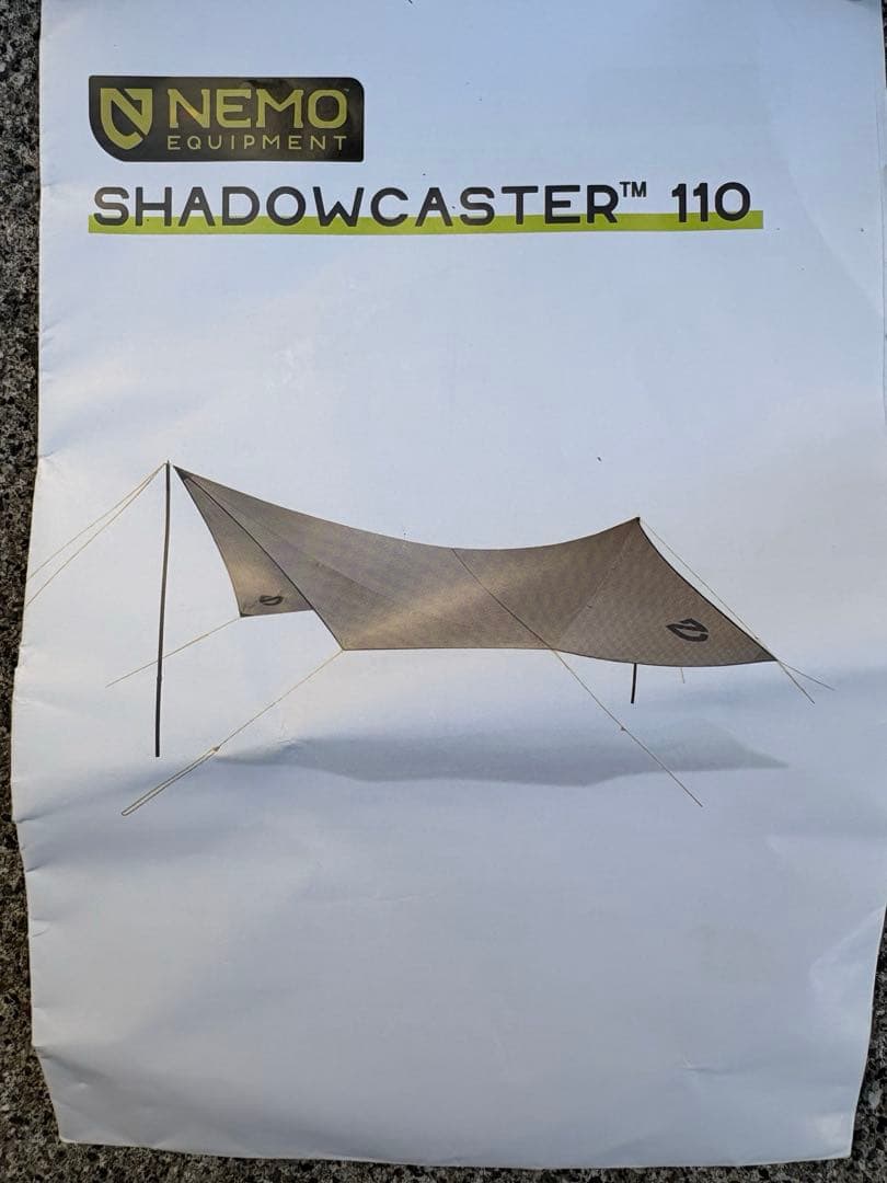 NEMO SHADOWCASTER 110 タープ