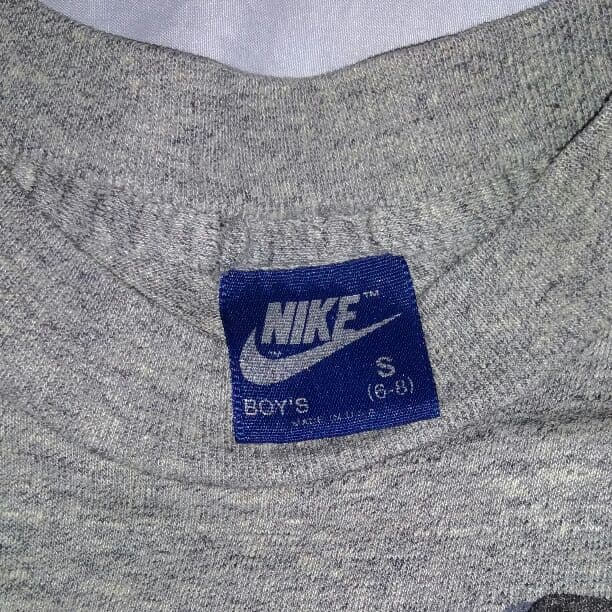 【超レア】80'sヴィンテージ品　肩掛けジョーダンTシャツ　Boys