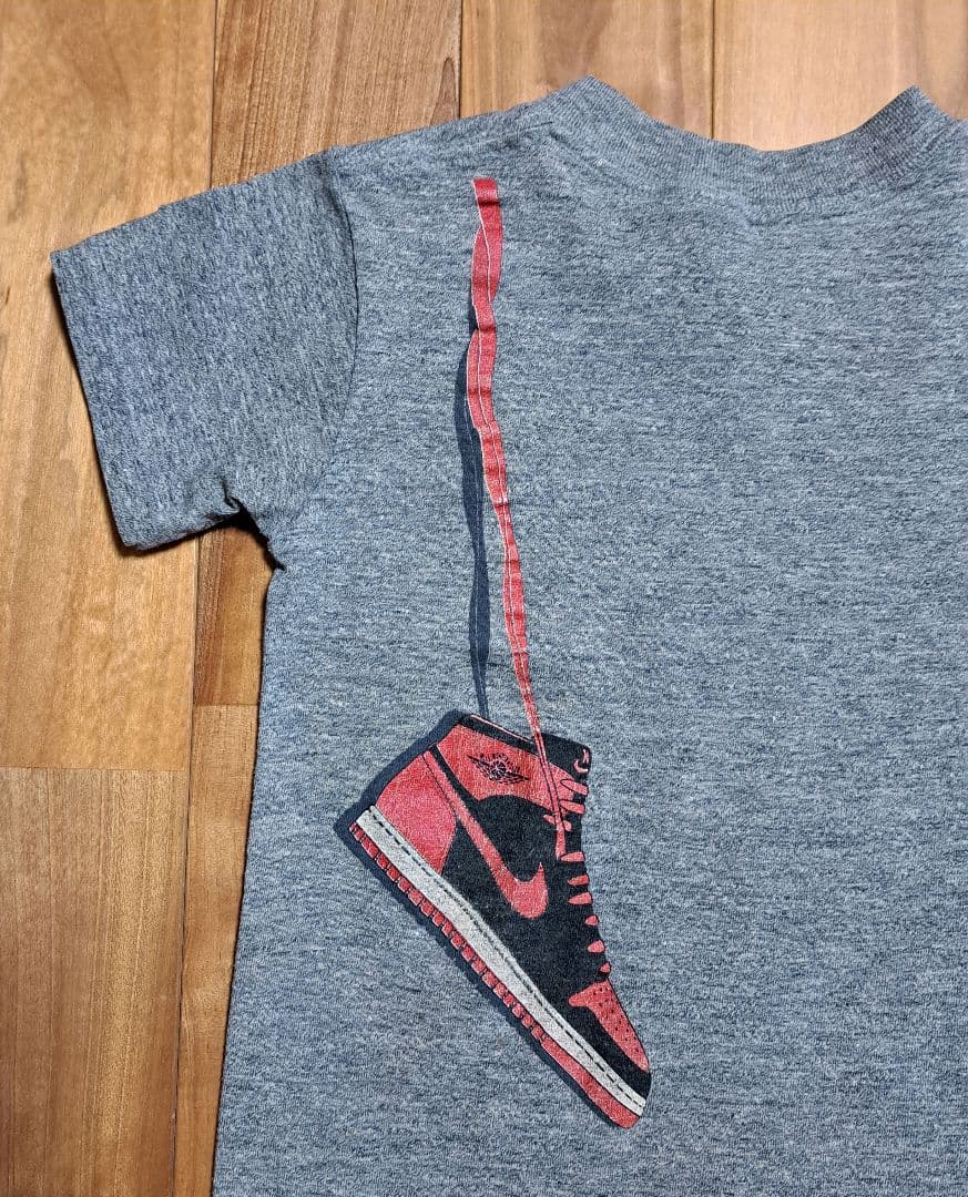 【超レア】80'sヴィンテージ品　肩掛けジョーダンTシャツ　Boys
