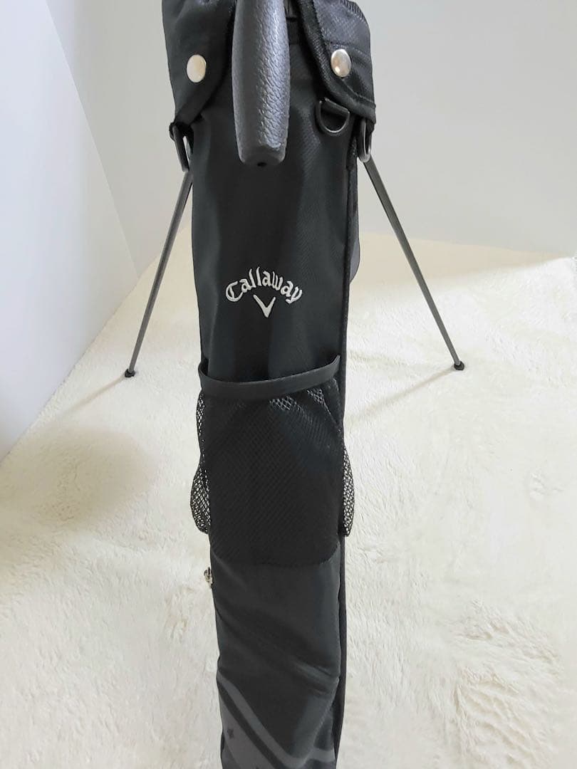 Callawayサブキャディバッグ スタンド付き 黒