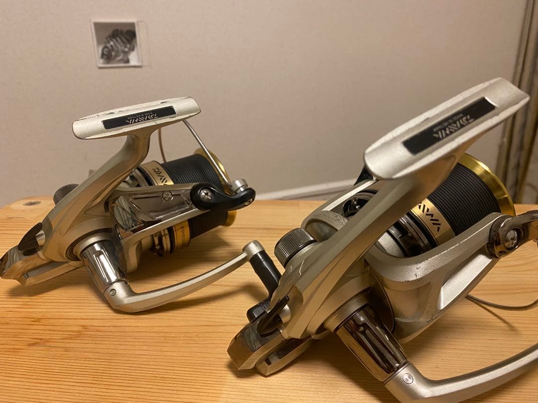 値下げ　ダイワ　ファインサーフ35太糸　2個　シマノパワーエアロ　GT7000